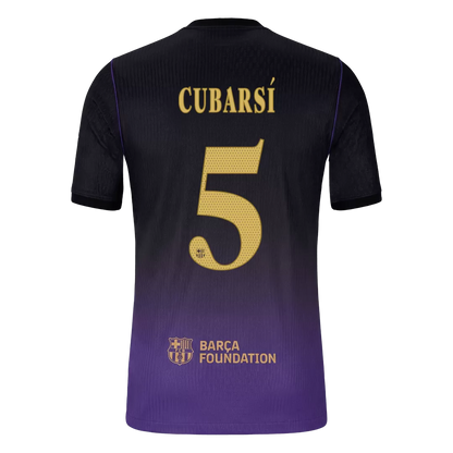 Barcelona CUBARSI #5 2026/27 Away Jersey UCL Edition