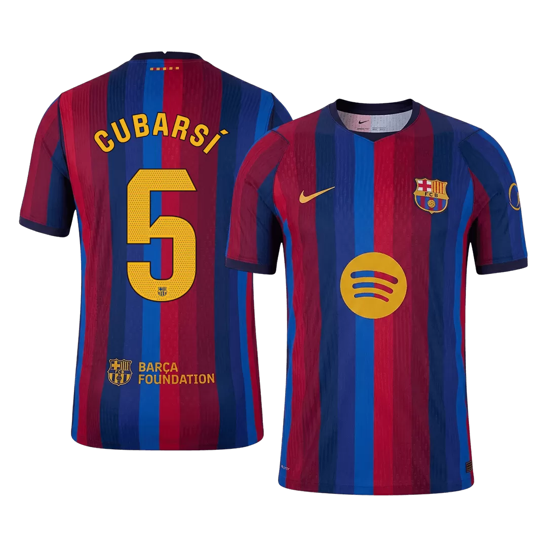Barcelona CUBARSI #5 2026/27 Home Edition Jersey