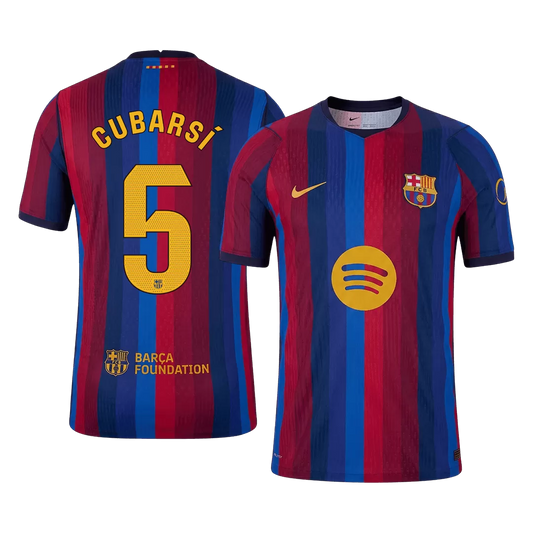 Barcelona CUBARSI #5 2026/27 Home Edition Jersey
