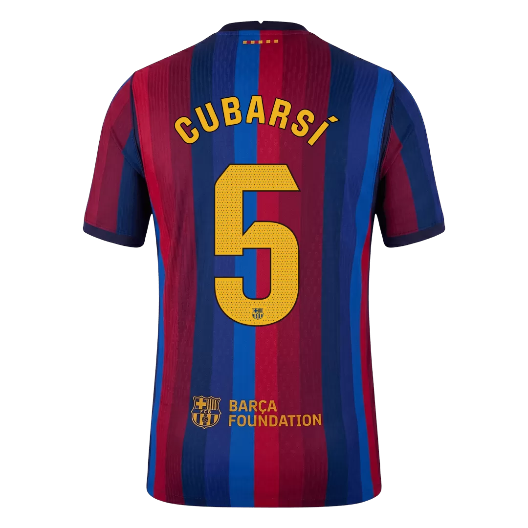 Barcelona CUBARSI #5 2026/27 Home Edition Jersey
