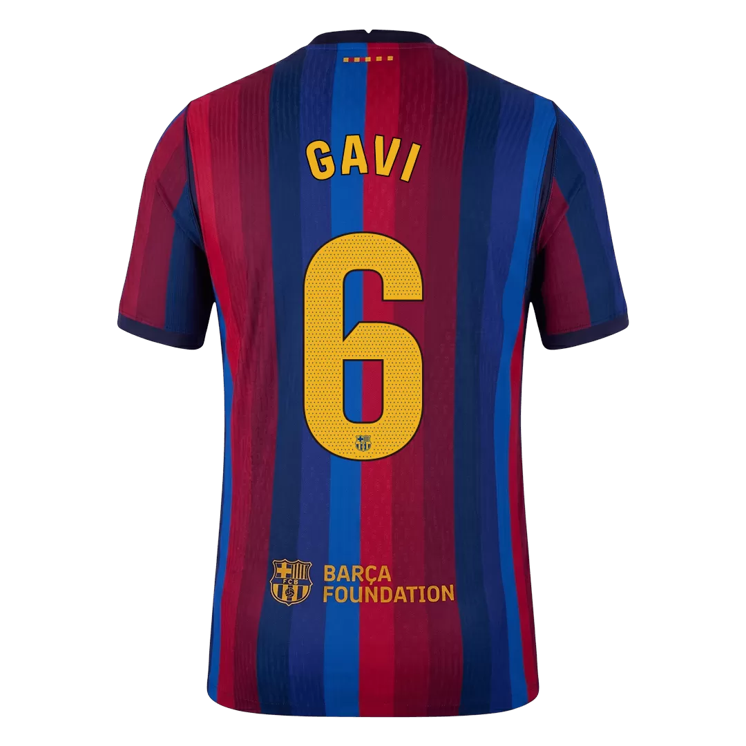 Barcelona GAVI #6 2026/27 Home Edition Jersey