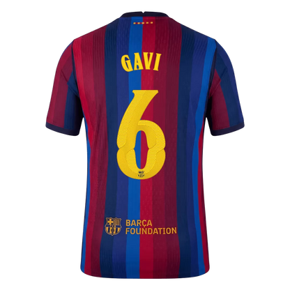 Barcelona GAVI #6 2026/27 Home Jersey UCL Edition