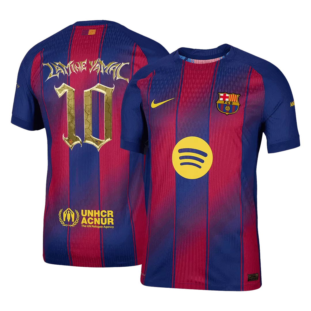 Barcelona YAMAL #10 25/26 Home Jersey Kopa Trophy Edition