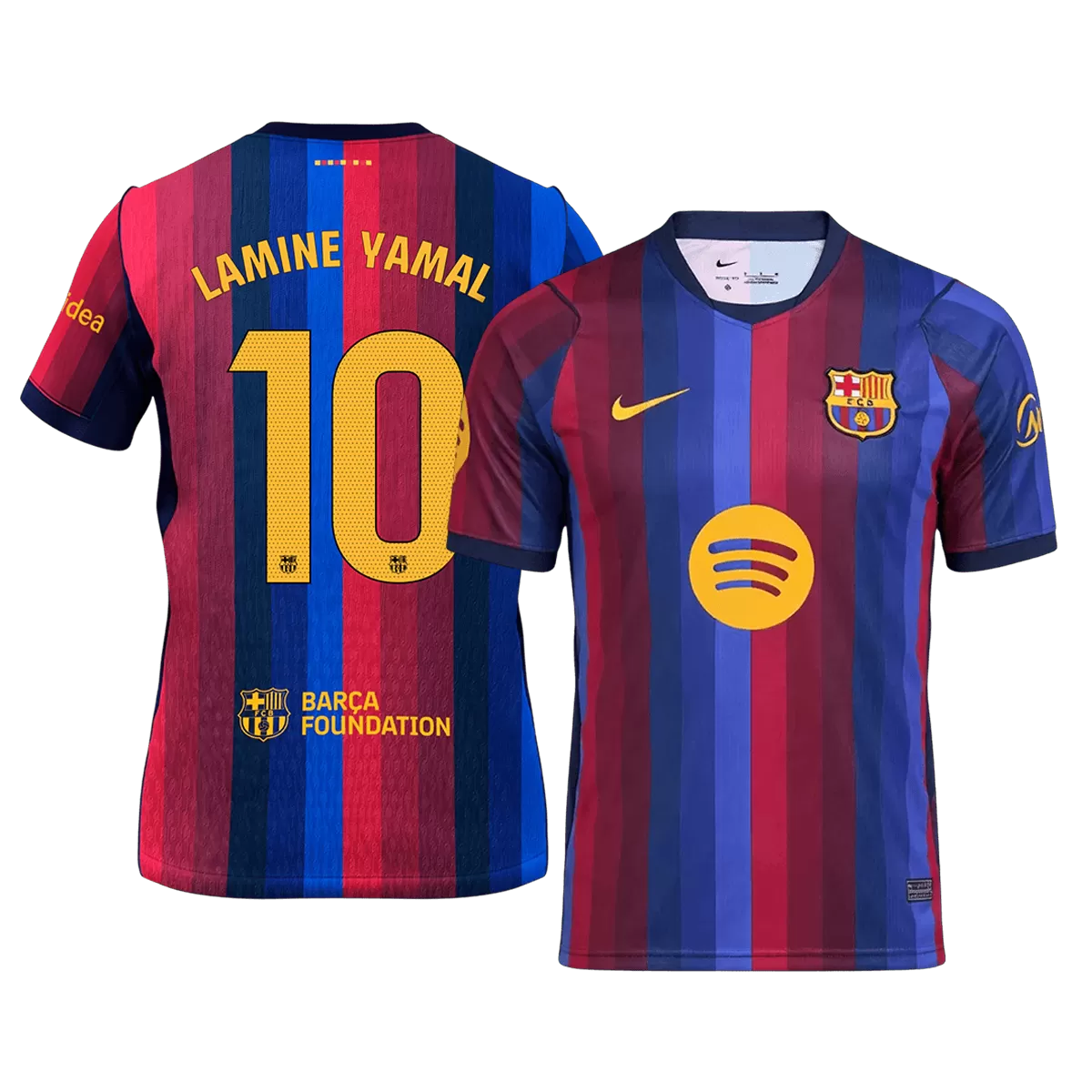 Barcelona YAMAL #10 26/27 Home Edition Jersey