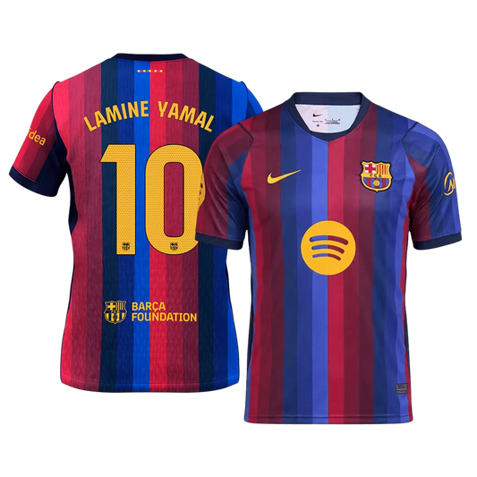 Barcelona YAMAL #10 26/27 Home Edition Jersey