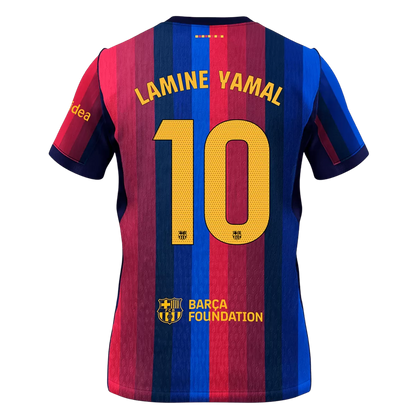 Barcelona YAMAL #10 26/27 Home Edition Jersey