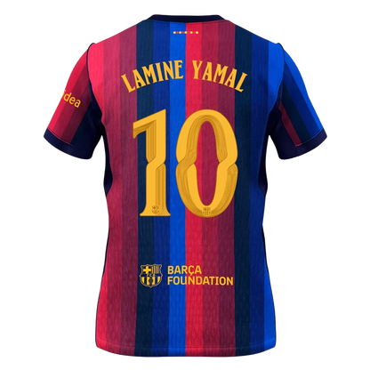 Barcelona YAMAL #10 26/27 Home Edition Jersey UCL