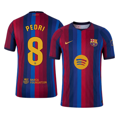 Barcelona PEDRI #8 2026/27 Home Edition Jersey