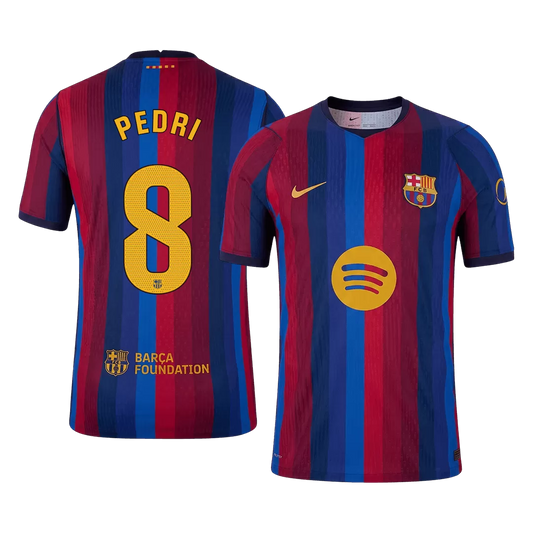 Barcelona PEDRI #8 2026/27 Home Edition Jersey