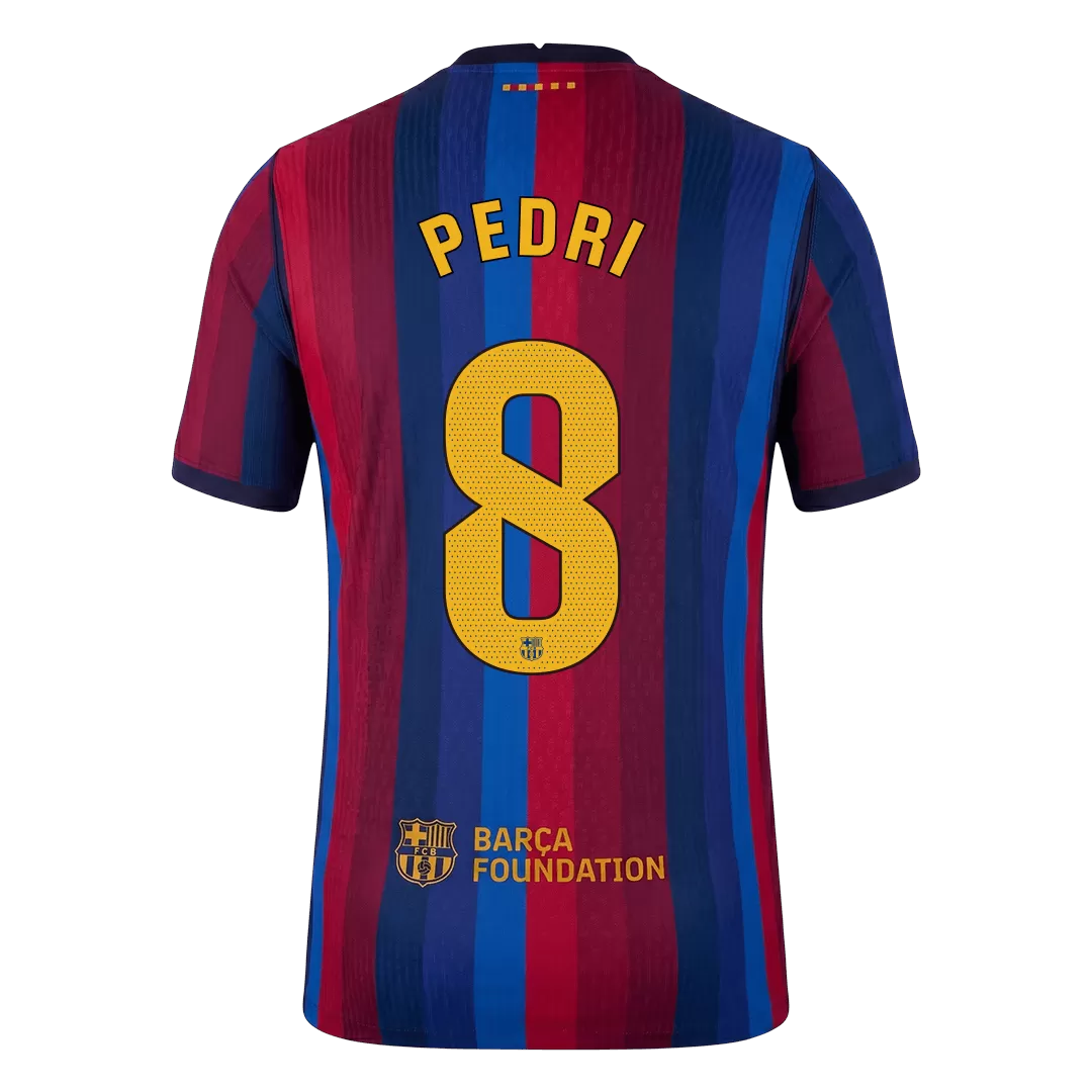 Barcelona PEDRI #8 2026/27 Home Edition Jersey
