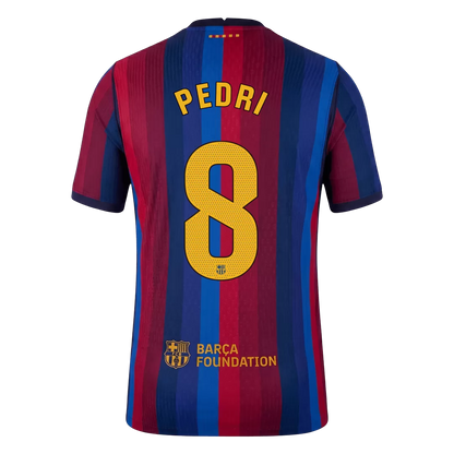 Barcelona PEDRI #8 2026/27 Home Edition Jersey