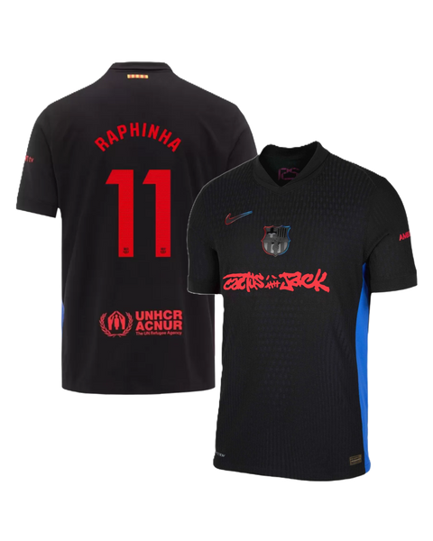 Raphinha 11 バルセロナ✕トラビス コラボ 半袖 シャツ Raphinha 11 バルセロナ✕トラビス コラボ 半袖 シャツ Raphinha