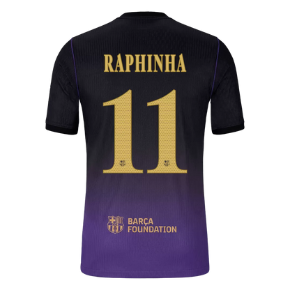 Barcelona RAPHINHA #11 2026/27 Away Jersey UCL Edition