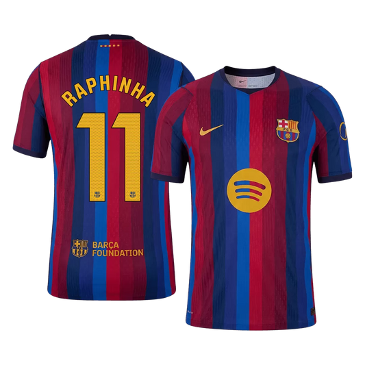 Barcelona RAPHINHA #11 2026/27 Home Edition Jersey