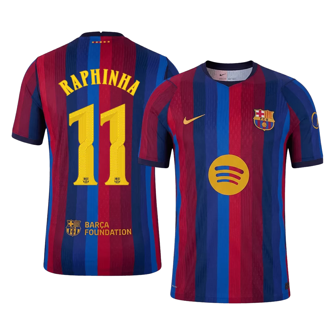 Barcelona RAPHINHA #11 2026/27 Home Jersey UCL Edition