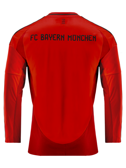 Bayern Munchen 2024/25 Long Sleeve Jersey Home Edition