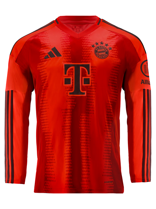 Bayern Munchen 2024/25 Long Sleeve Jersey Home Edition