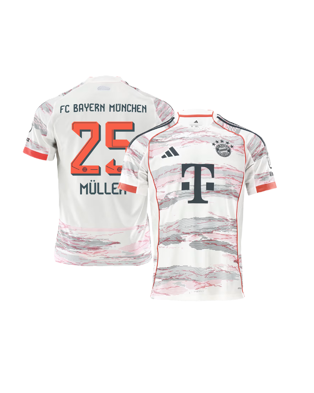 Bayern Munchen MULLER #25 2025/26 Jersey Away Edition