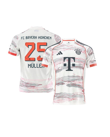 Bayern Munchen MULLER #25 2025/26 Jersey Away Edition