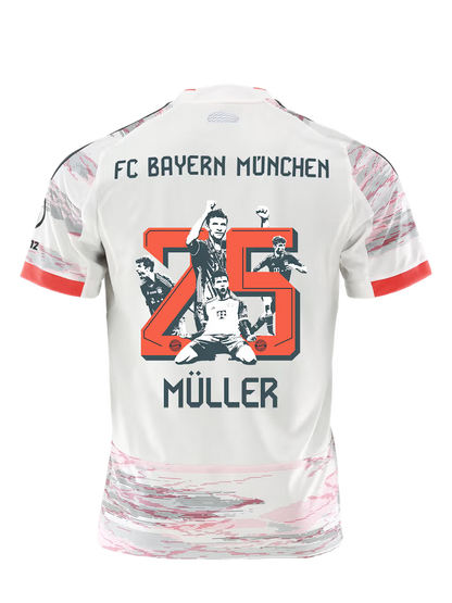 Bayern Munchen MULLER #25 Special 25/26 Jersey Away Edition