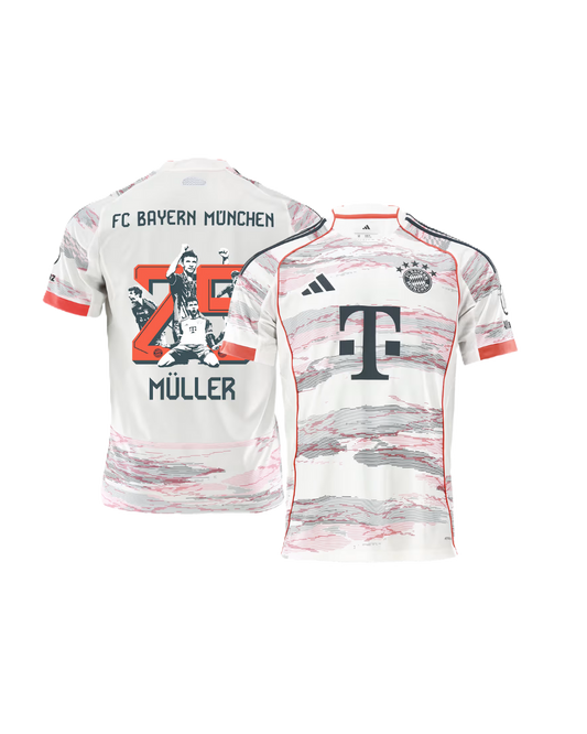 Bayern Munchen MULLER #25 Special 25/26 Jersey Away Edition