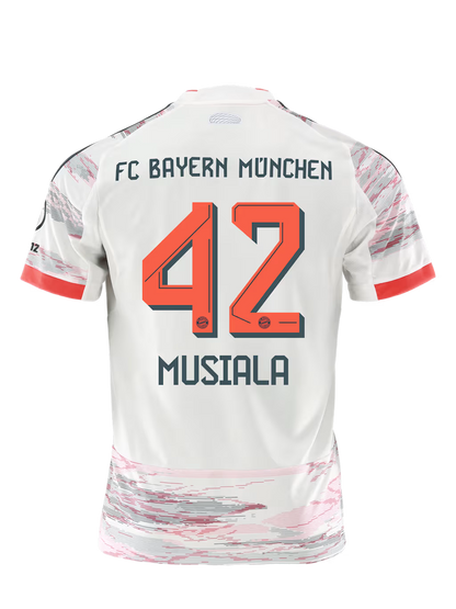 Bayern Munchen MUSIALA #42 2025/26 Jersey Away Edition
