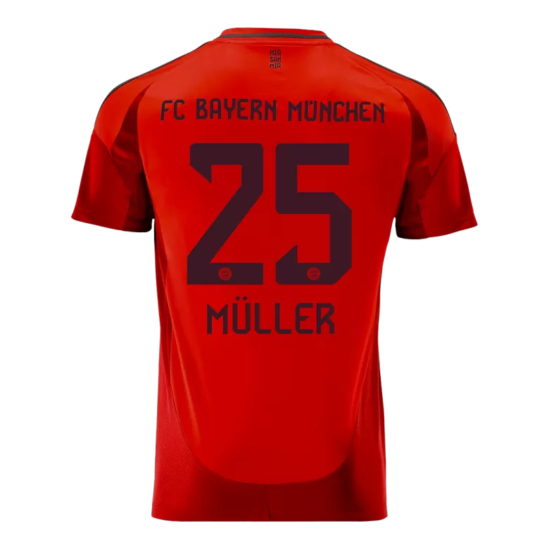 Bayern Munchen MULLER #25 2024/25 Jersey Home Edition