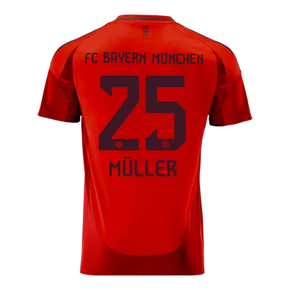 Bayern Munchen MULLER #25 2024/25 Jersey Home Edition