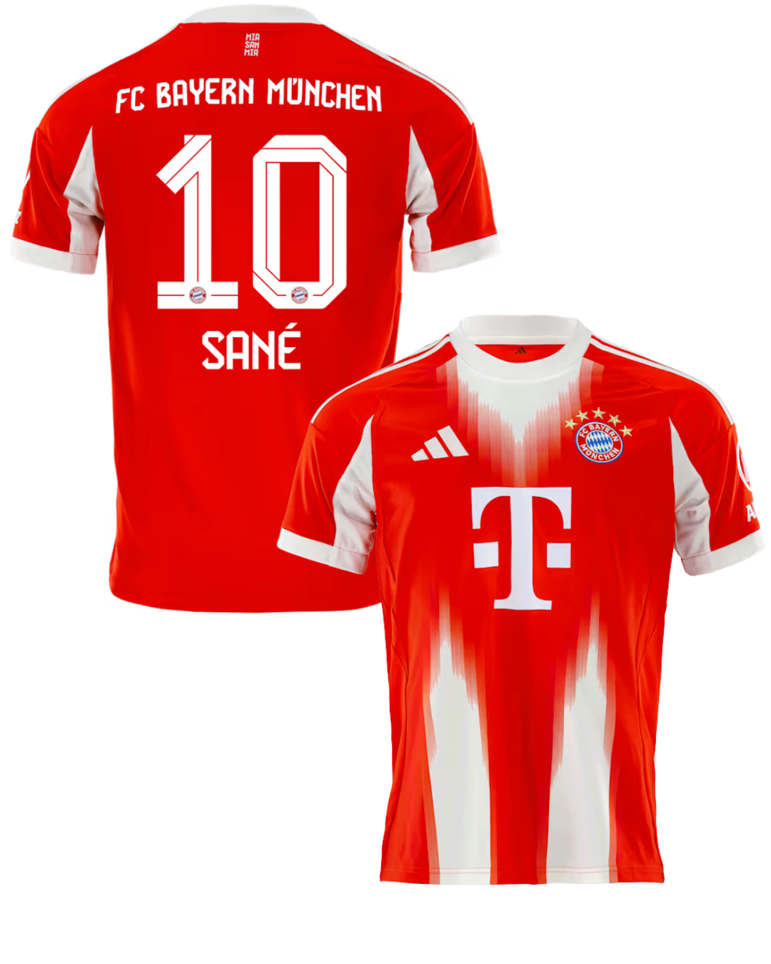 Bayern Munchen SANE #10 2025/26 Jersey Home Edition