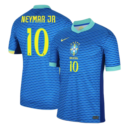 Brazil NEYMAR JR #10 2024 Jersey Away Edition