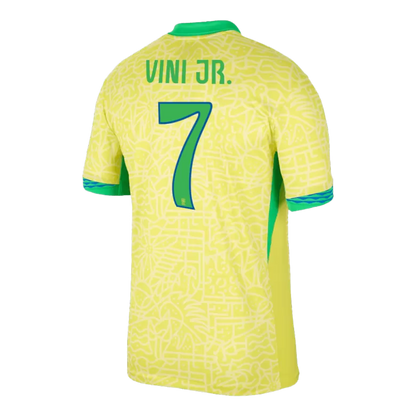 Brazil VINI JR. #7 2024 Jersey Home Edition