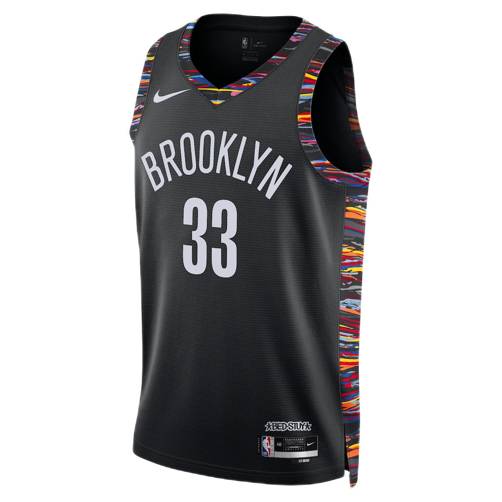 Brooklyn Nets Nic Claxton #33 2025/26 Jersey - City Edition