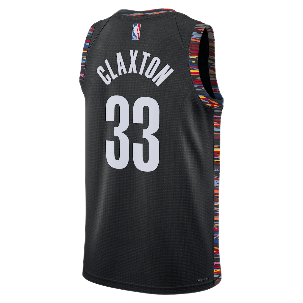Brooklyn Nets Nic Claxton #33 2025/26 Jersey - City Edition
