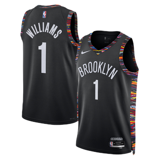 Brooklyn Nets Ziaire Williams #1 2025/26 Jersey - City Edition