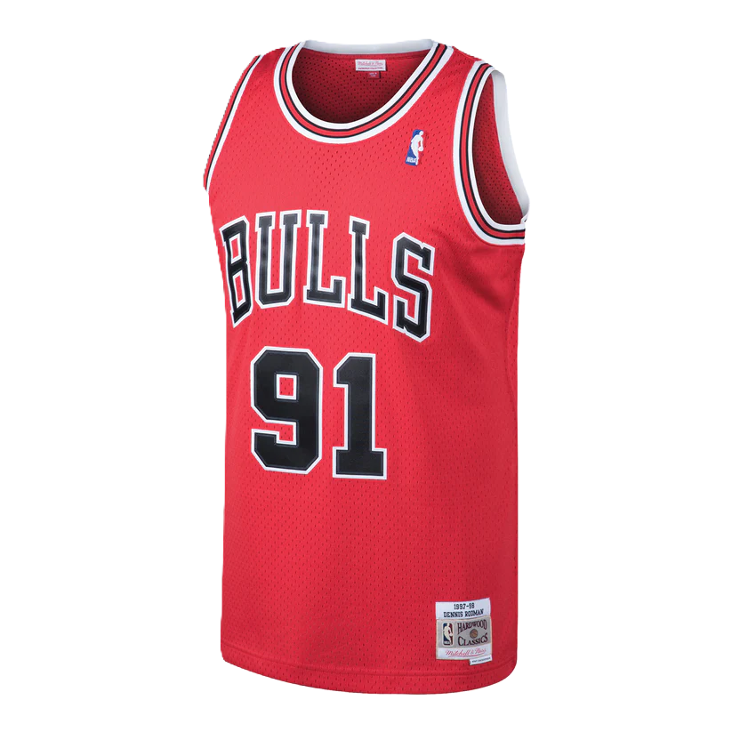 Chicago Bulls Dennis Rodman #91 1997-98 Jersey