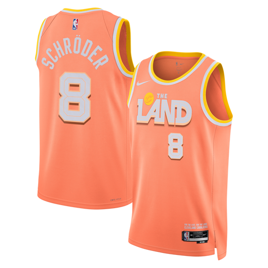Cleveland Cavaliers Dennis Schröder #8 2025/26 Jersey - City Edition