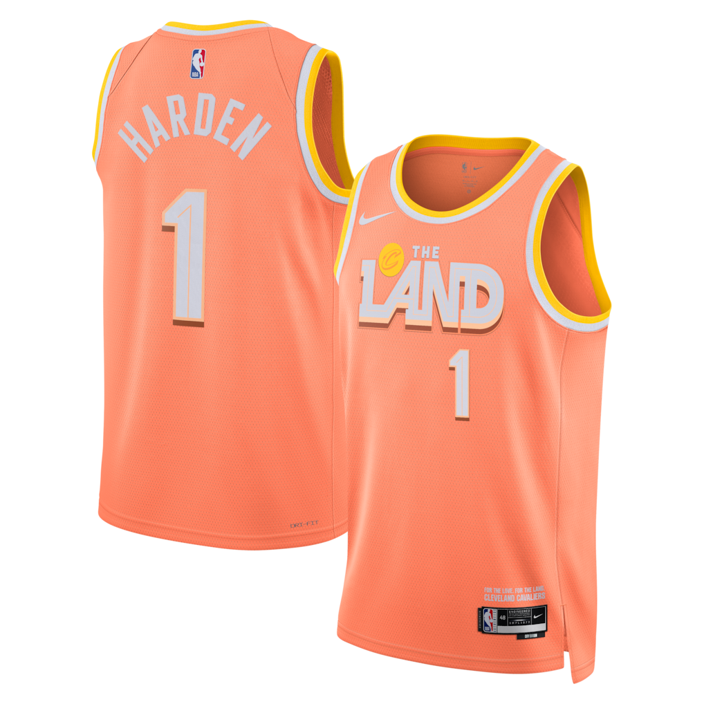 Cleveland Cavaliers James Harden #1 2025/26 Jersey - City Edition