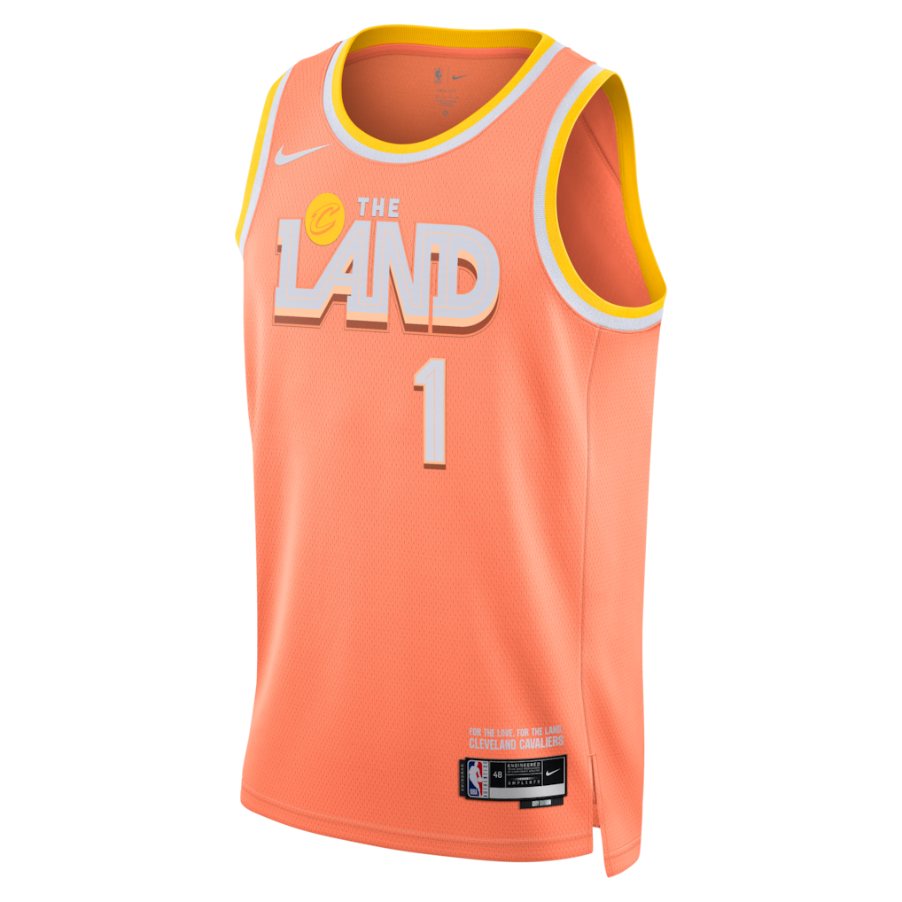 Cleveland Cavaliers James Harden #1 2025/26 Jersey - City Edition