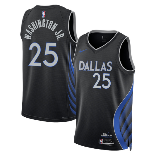 Dallas Mavericks P.J. Washington #25 2025/26 Jersey - City Edition