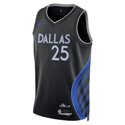 Dallas Mavericks P.J. Washington #25 2025/26 Jersey - City Edition