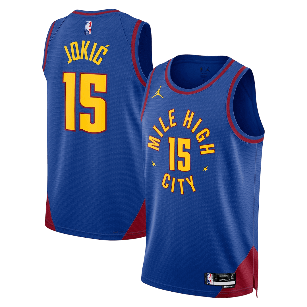 Denver Nuggets Nikola Jokić #15 2025/26 Jersey - Statement Edition