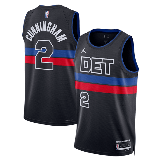 Detroit Pistons Cade Cunningham #2 2025/26 Jersey - Statement Edition