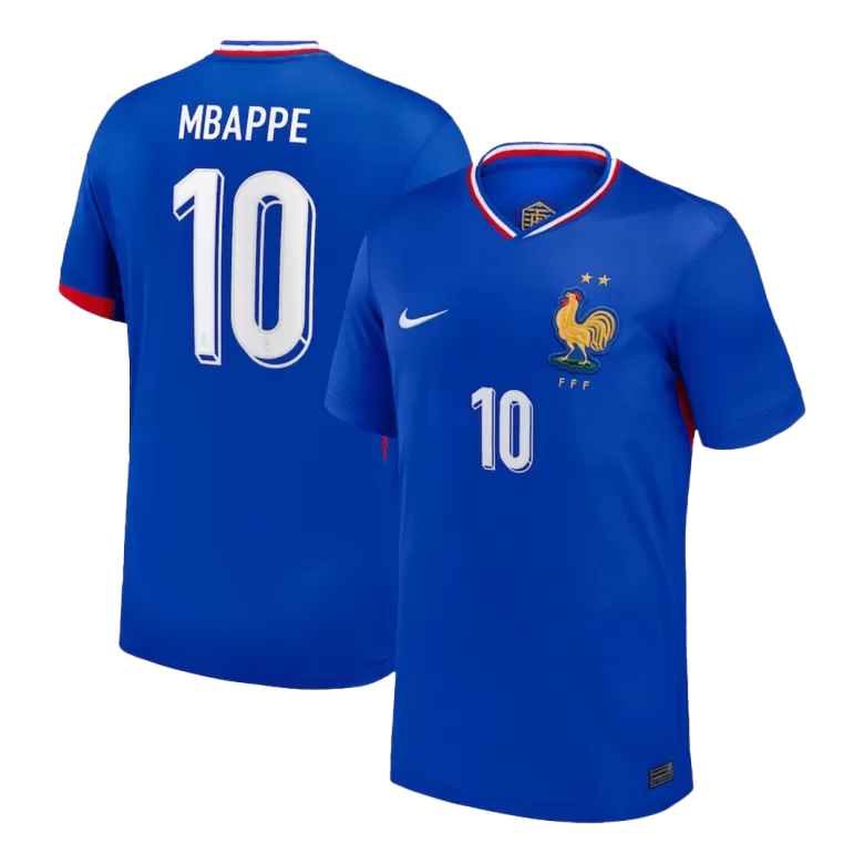 France MBAPPE #10 2024 Jersey Home Edition