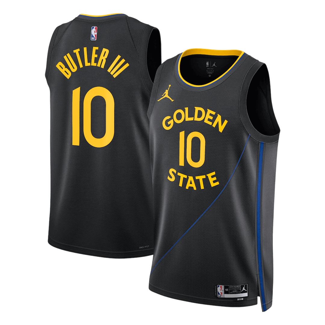 Golden State Warriors Jimmy Butler #10 2025/26 Jersey - Statement Edition