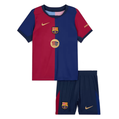 Kids Barcelona 2024/25 Home Edition Spotify Logo Only - Kit