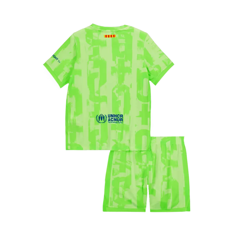 Kids Barcelona 2024/25 Third Away Edition Spotify Logo Only - Kit