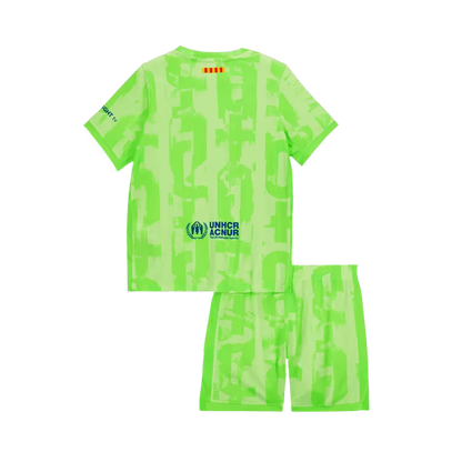 Kids Barcelona 2024/25 Third Away Edition Spotify Logo Only - Kit