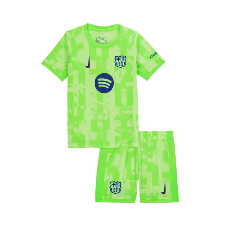 Kids Barcelona 2024/25 Third Away Edition Spotify Logo Only - Kit