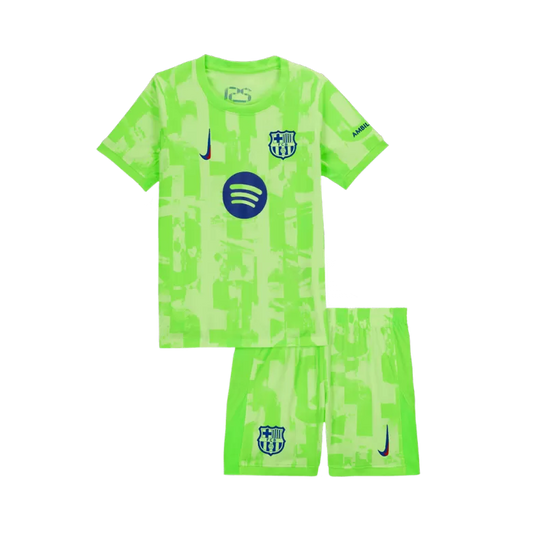 Kids Barcelona 2024/25 Third Away Edition Spotify Logo Only - Kit