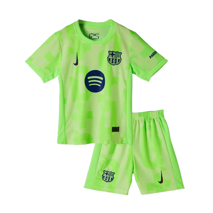 Kids Barcelona 2024/25 Third Away Edition Spotify Logo Only - Kit